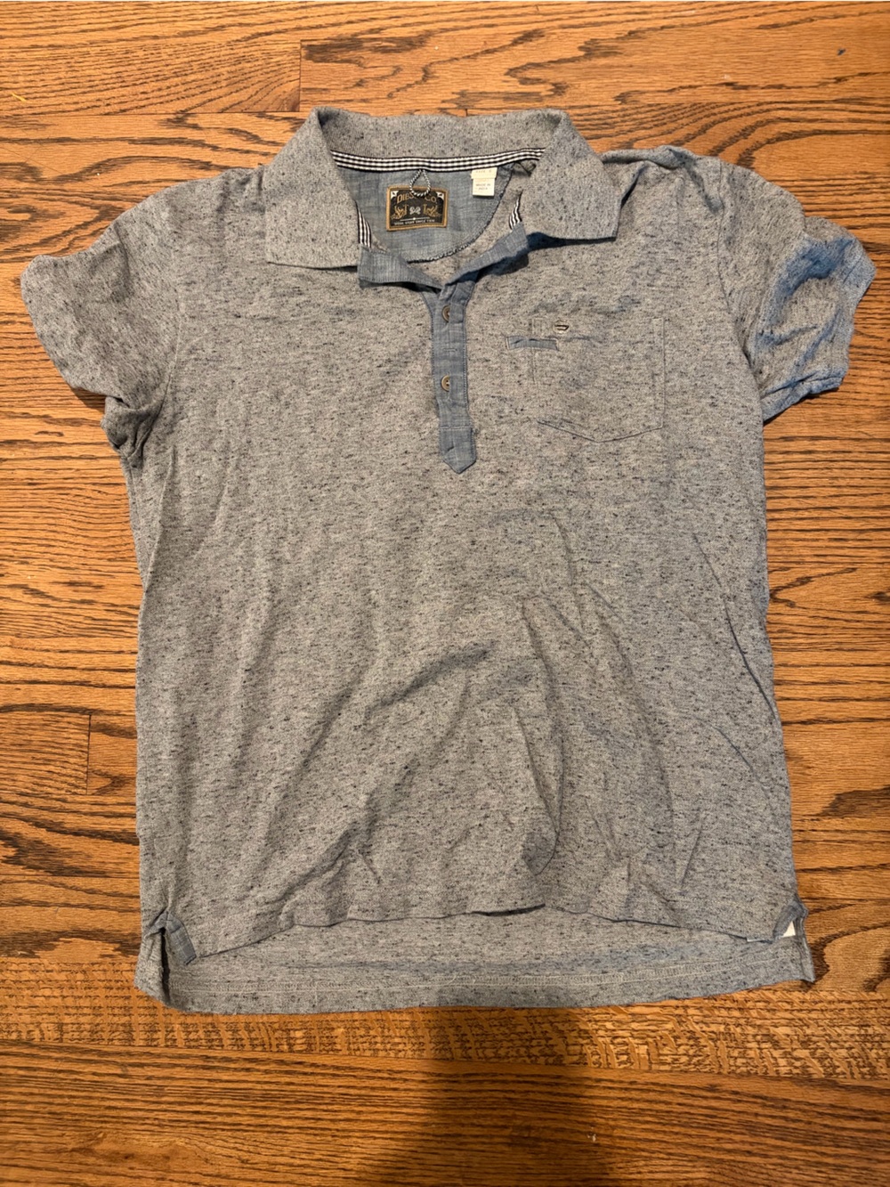 Diesel Men's Light Heather Gray Flat-Front Shorts